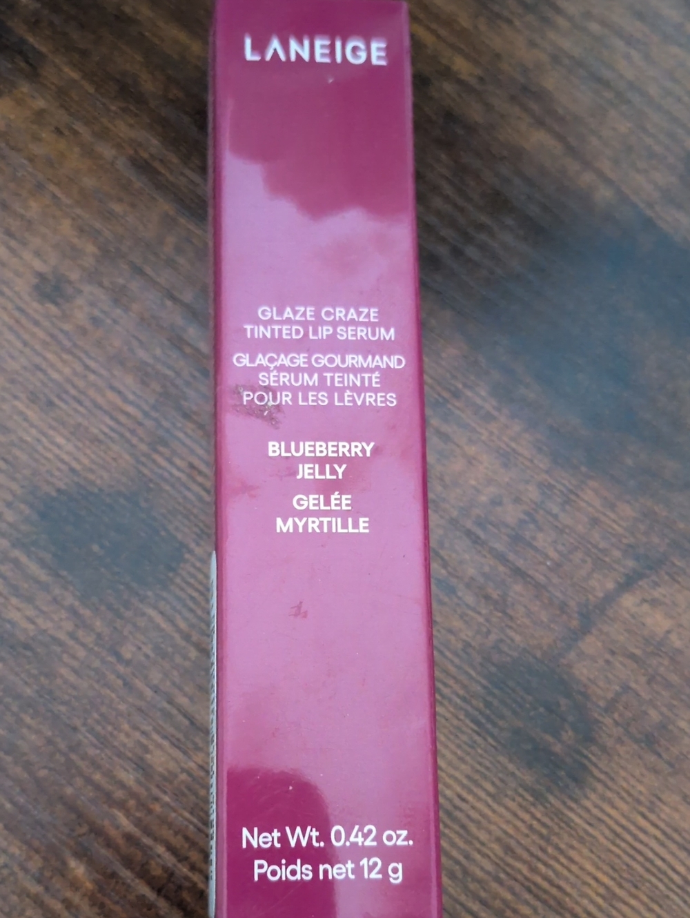 LANEIGE Glaze Craze Tinted Lip Serum — Blueberry Jelly